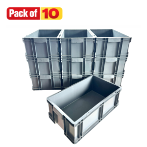 Pack Of 10 21 Litre Euro Box – 505mm x 295mm x 180mm – SPK18K