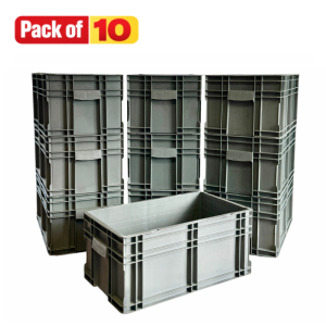 Pack Of 10: 27 Litre Euro Box – 505mm x 295mm x 230mm – SPK27K