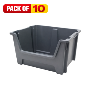 Pack Of 10: A500 Part Bin (495mm x 390mm x 320mm)